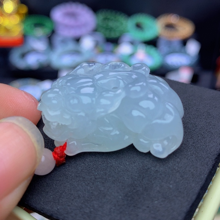 翡翠手链未镶嵌翡翠 