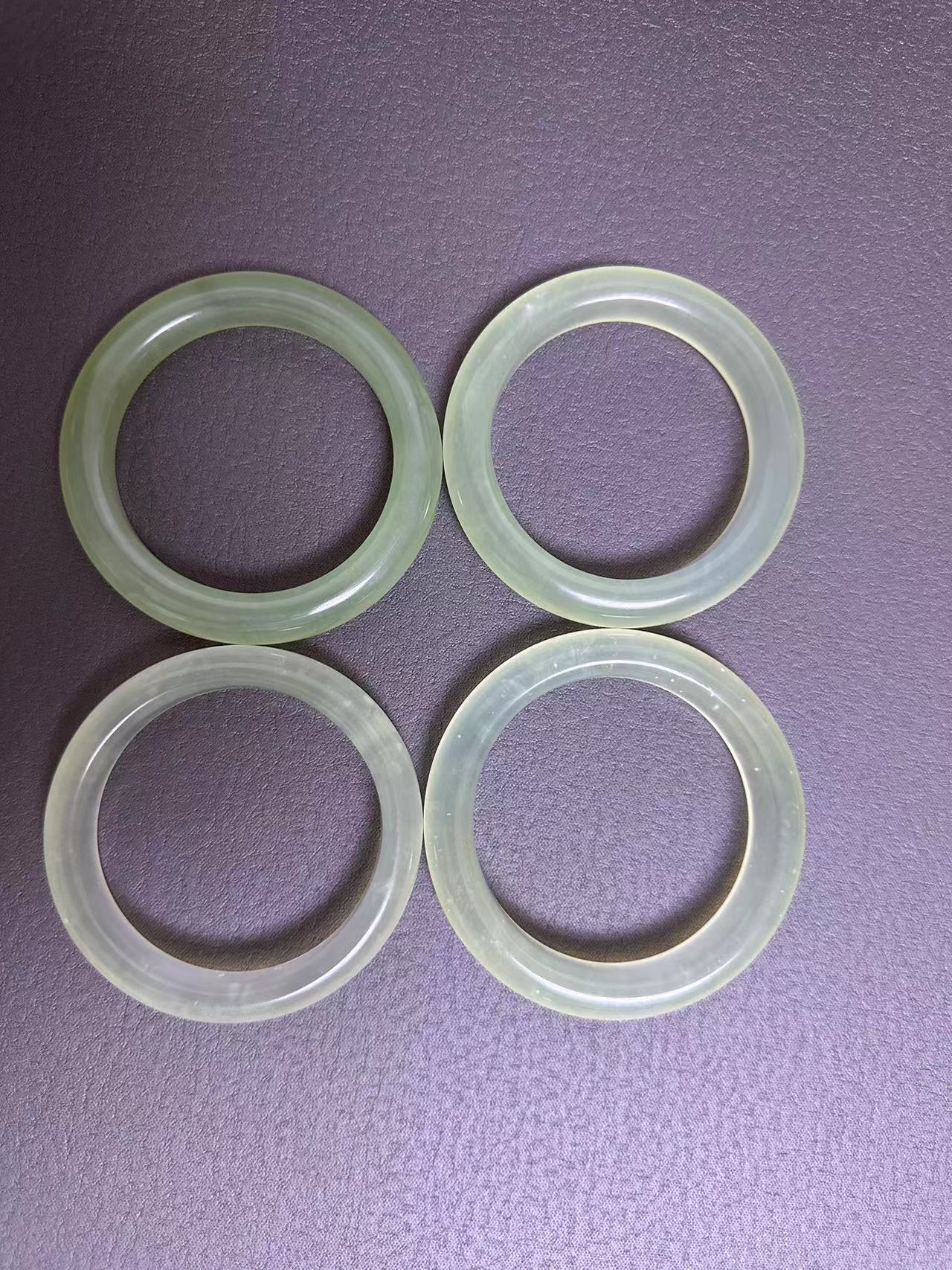 【玉矿福利】纯天然玉石多样性发其一暴风雪手镯