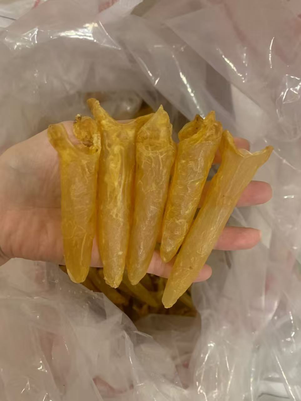 广东-黄花筒深海花胶鱼胶海鲜干货品煲汤佳品-250-500g