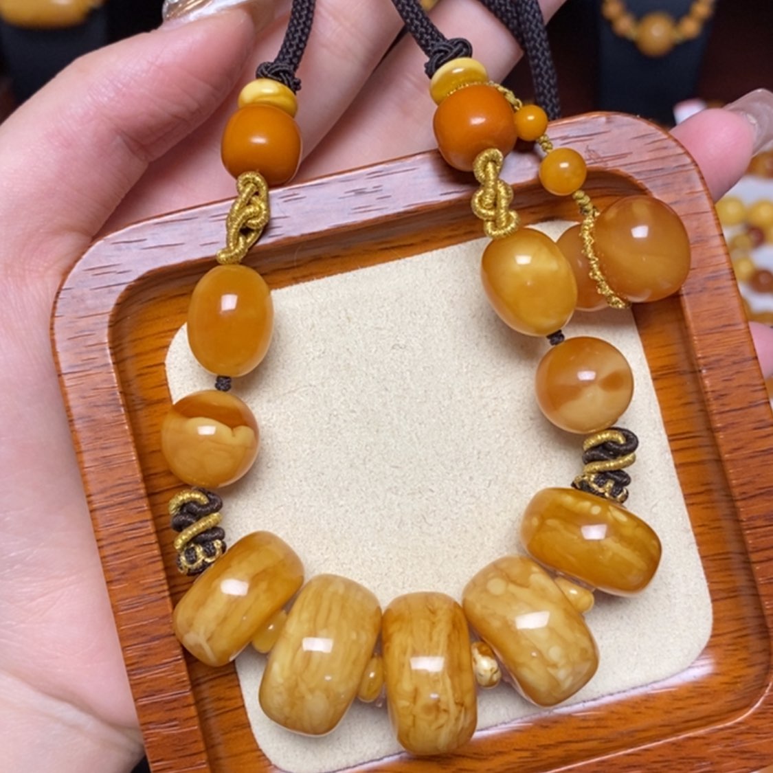 【闪购商品】未镶嵌蜜蜡颈饰项链