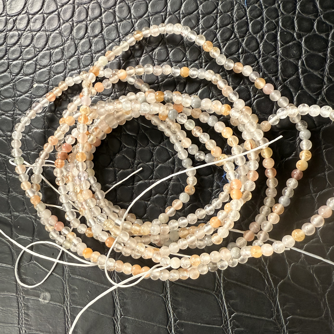 天然彩体毛三圈 透体 多样性发一