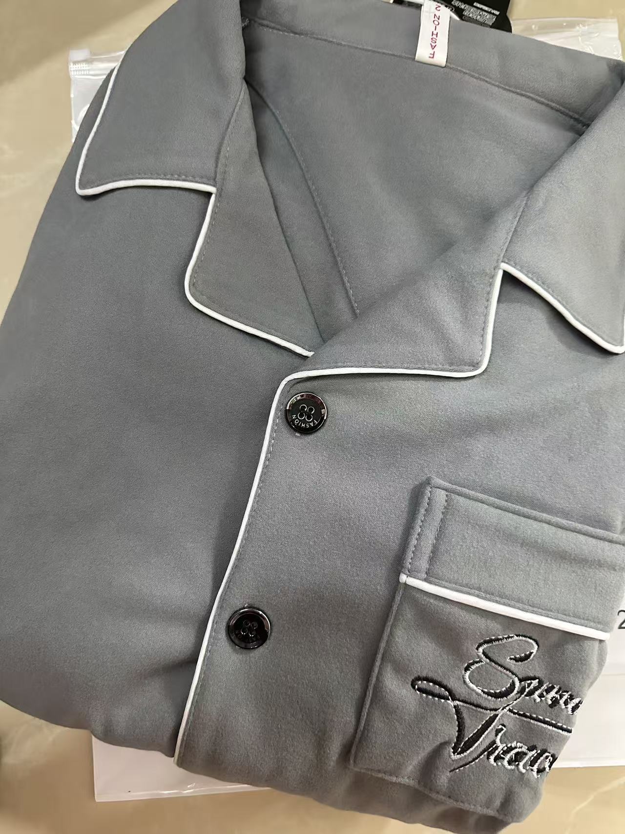 505睡衣家居服套装套装男青年男款