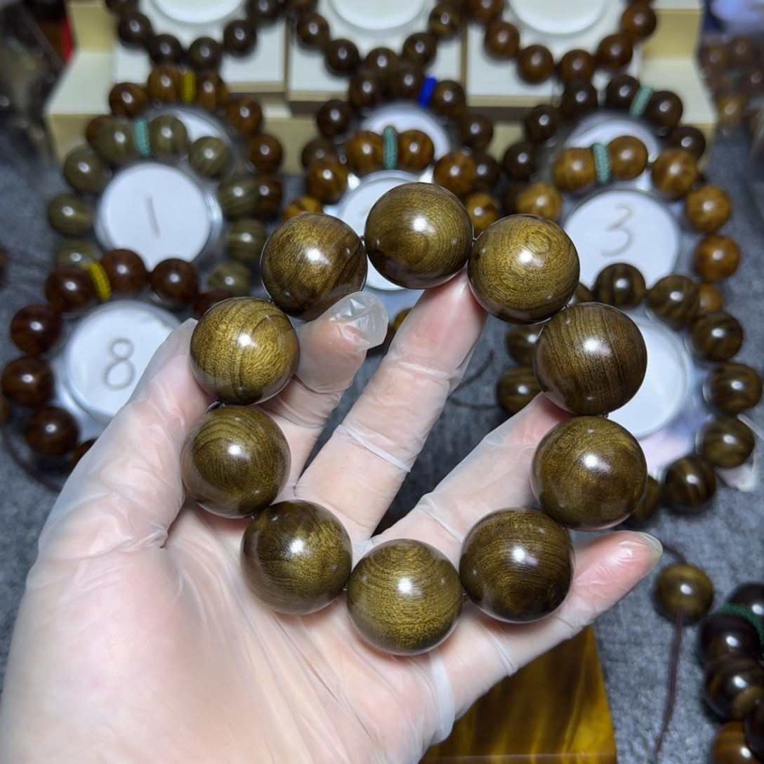 阴沉木手串/手链阴沉木2.5