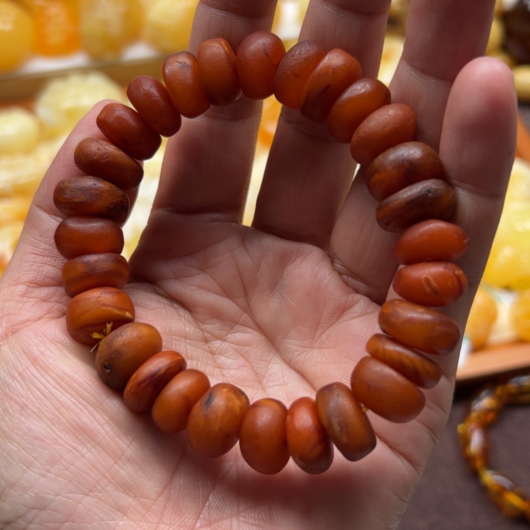 琥珀未镶嵌珠宝奇石