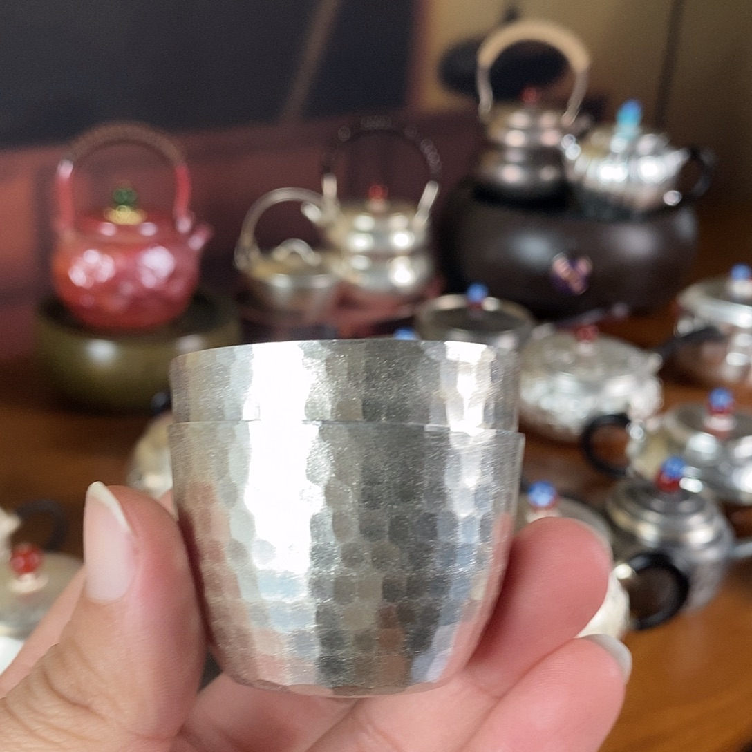云***冲手工制作紫铜壶工艺