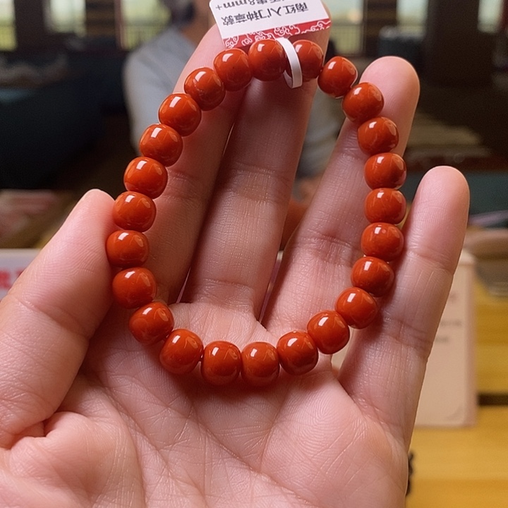 未镶嵌卡8+南红玛瑙