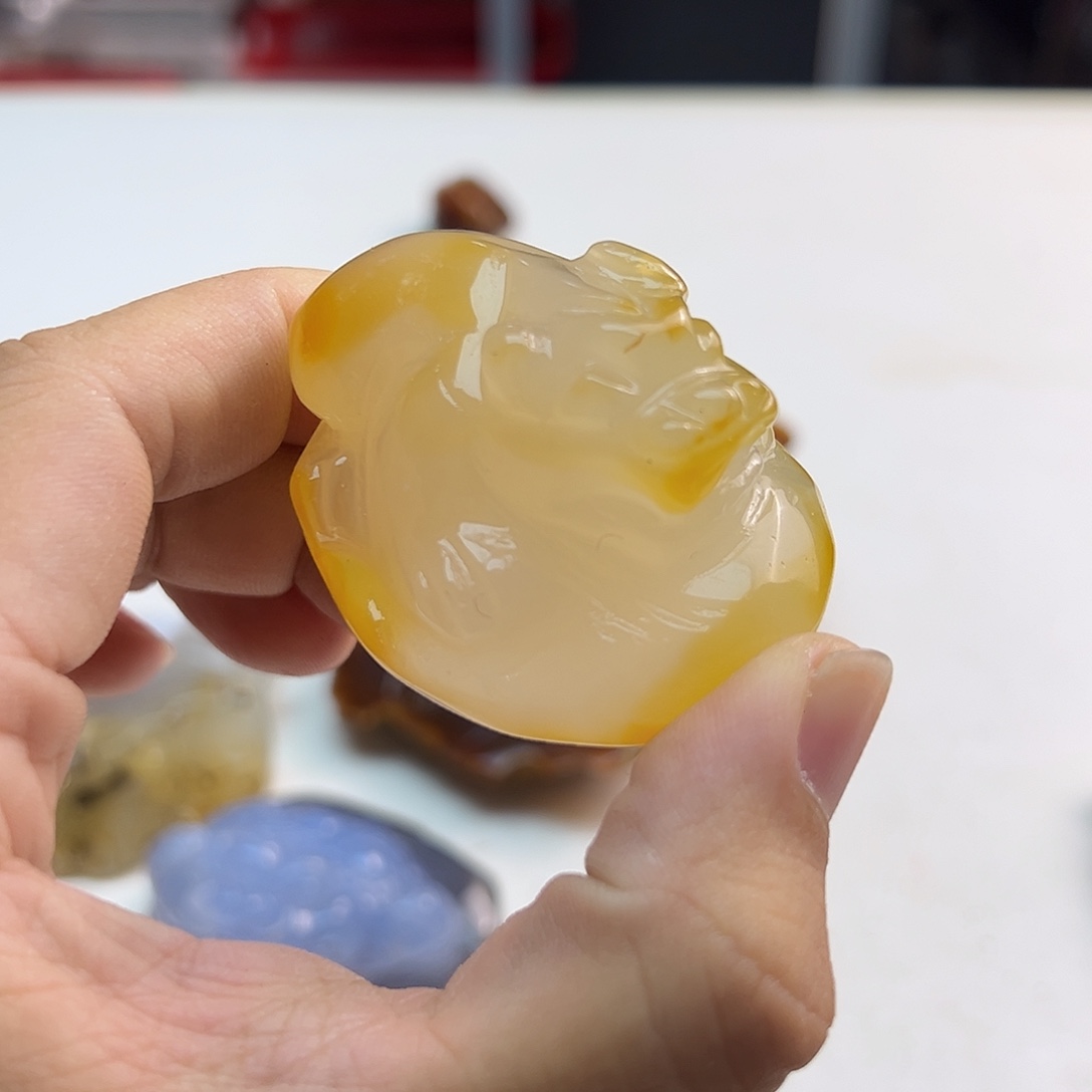 玛瑙/玉髓未镶嵌颈饰