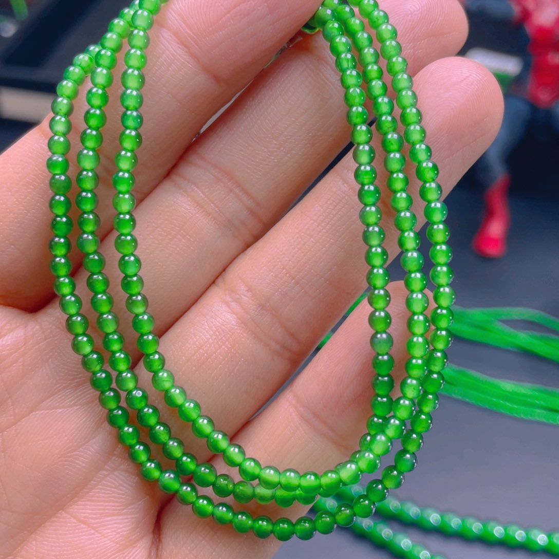 翡翠项链未镶嵌，1