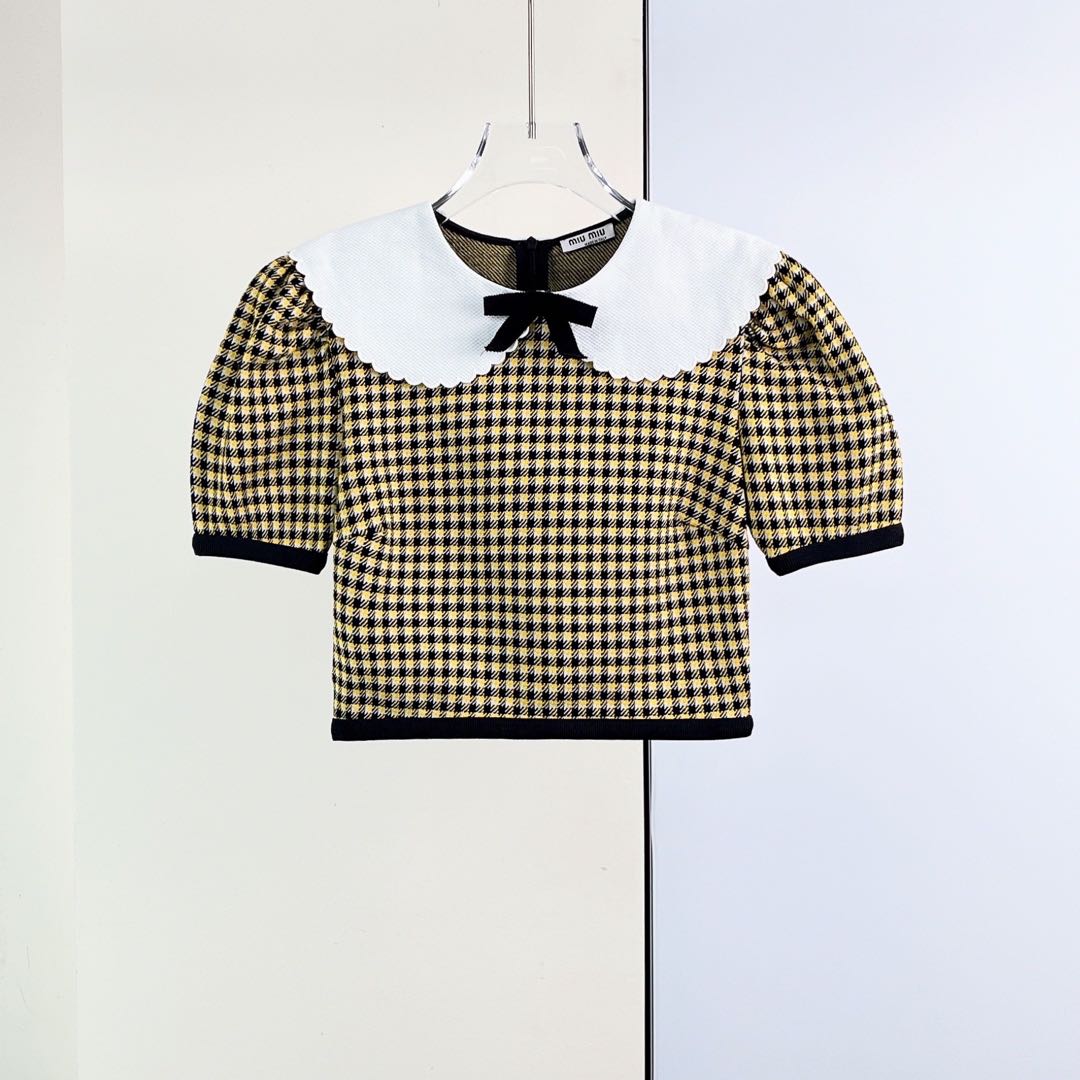 99新 MIU MIU/缪缪 99新/Miumiu /上衣/S码/Xsp39491