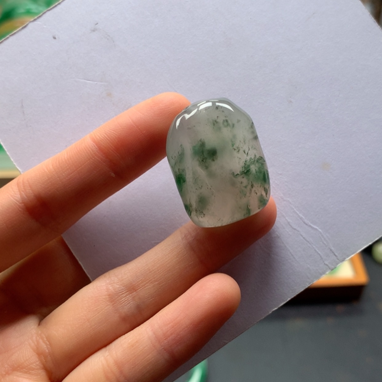 【闪购商品】颈饰未镶嵌石英质玉果*酱