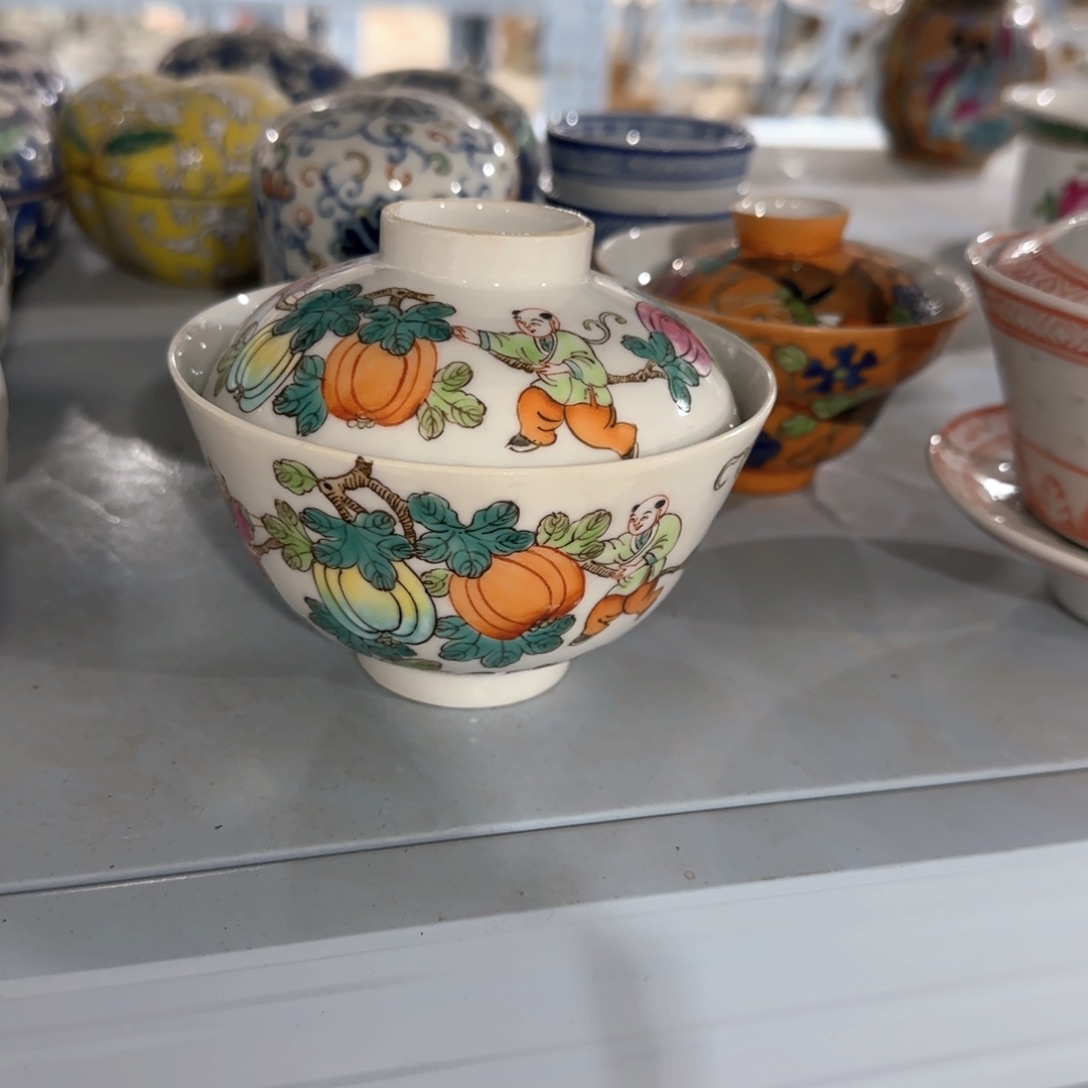 瓷片瓷器和器皿为重点发展