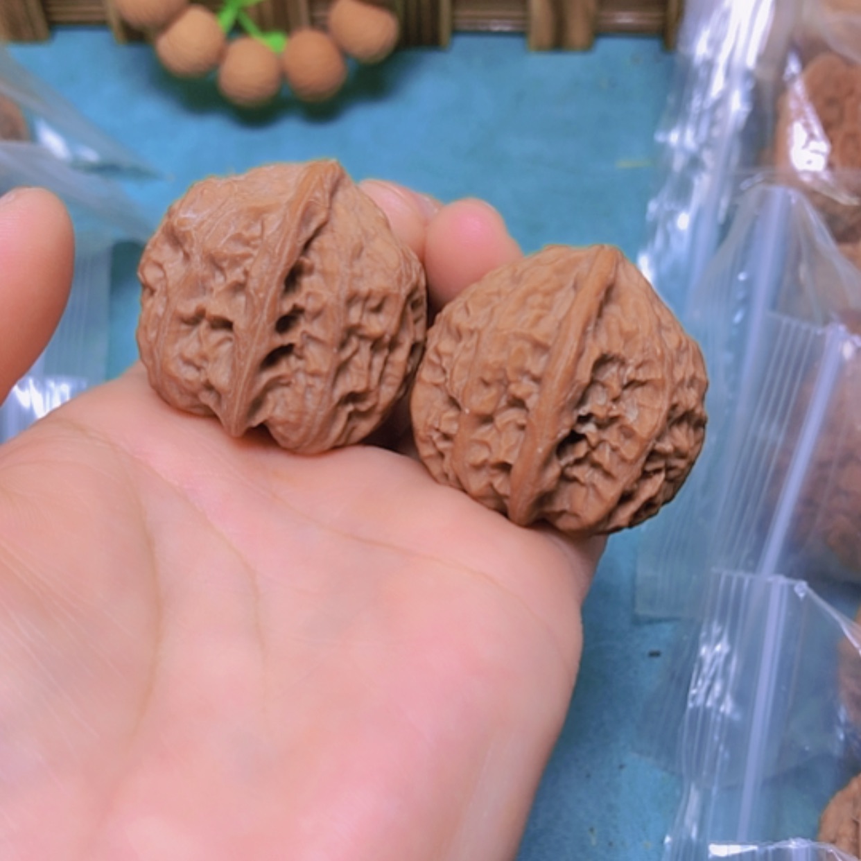 【闪购商品】摆件核桃35平谷大枣修尖