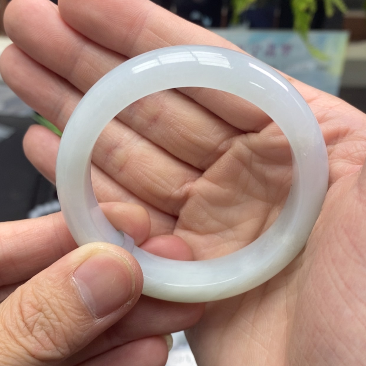 【闪购商品】未镶嵌手镯翡翠14号