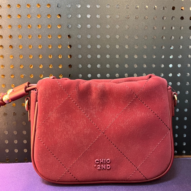 玫瑰红手工定制时尚经典女包