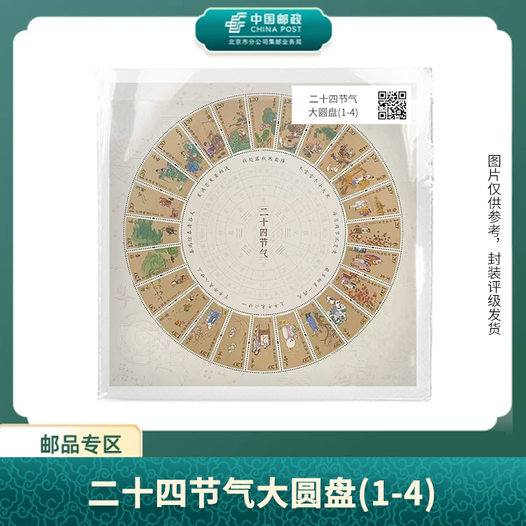 中国邮政-二十四节气大圆盘(1-4)S