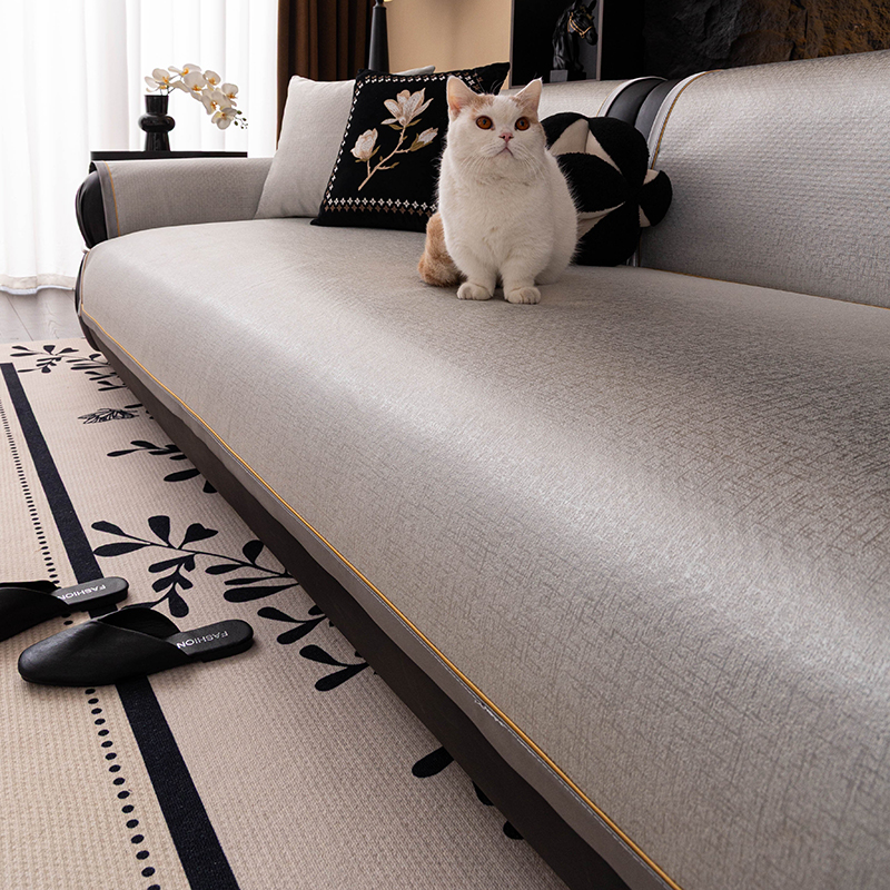 2026新款四季通用防滑防猫抓沙发垫简约高级感高精密亲肤沙发坐垫