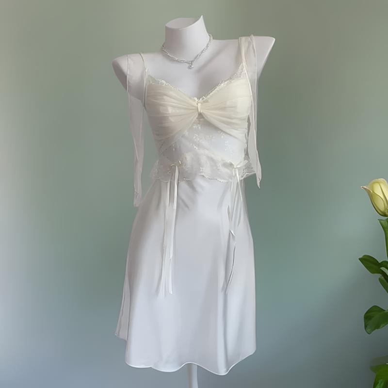 常规款女性睡衣设计感睡裙休闲风