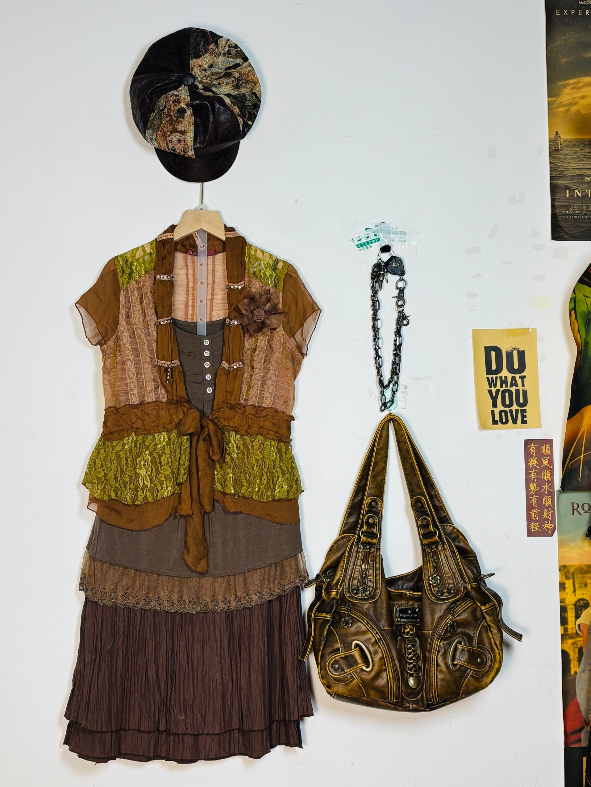 【89-139】淞野Vtg【下单备注编码】NO退换【不备注随机发】吊带连衣裙