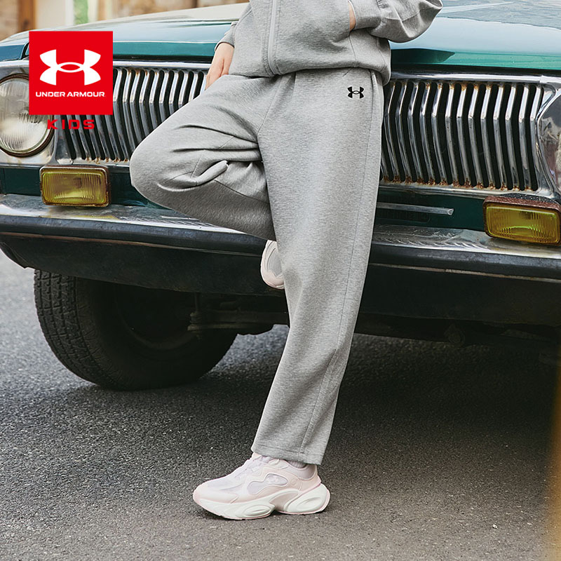 安德玛儿童26新款潮流运动长裤直筒常规百搭261317701