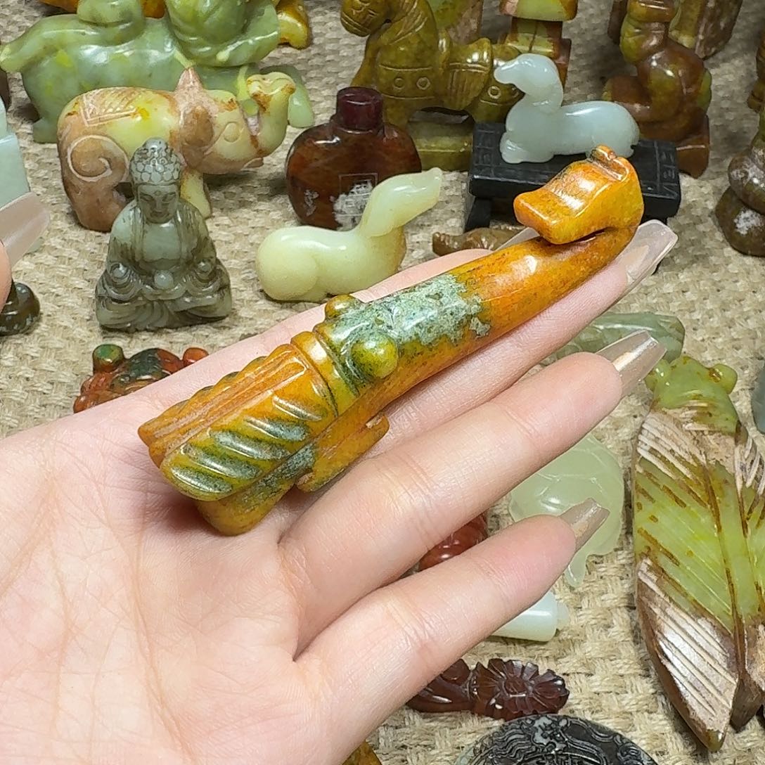 白玉菩提吊坠挂件