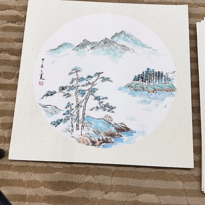 国画花鸟的翅膀和翅膀50.50