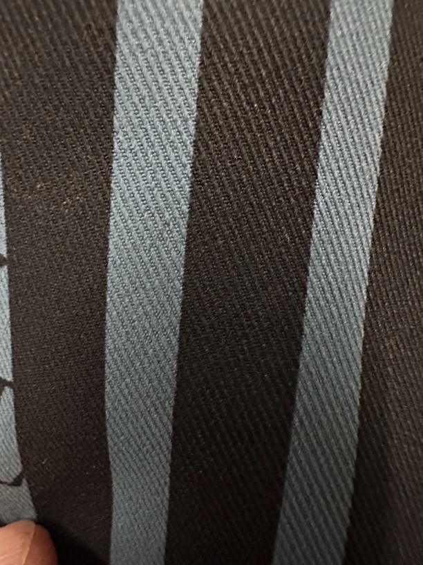 022蓝色马老师一米精品布头布料