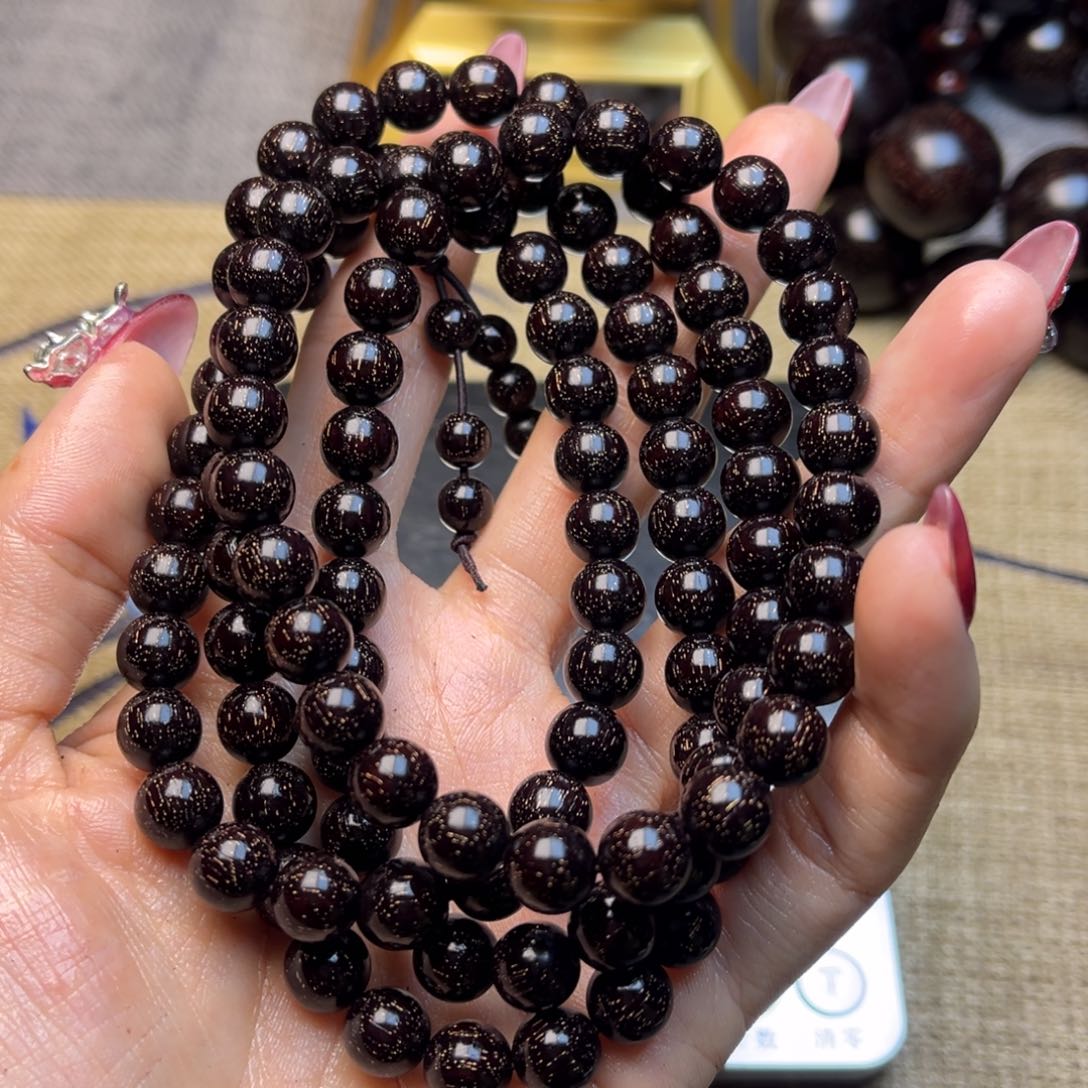 檀香紫檀（小叶紫檀）0.8✖️108爆星