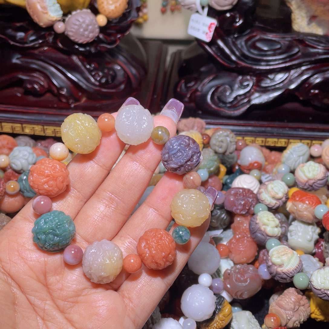 石英质玉手链未镶嵌