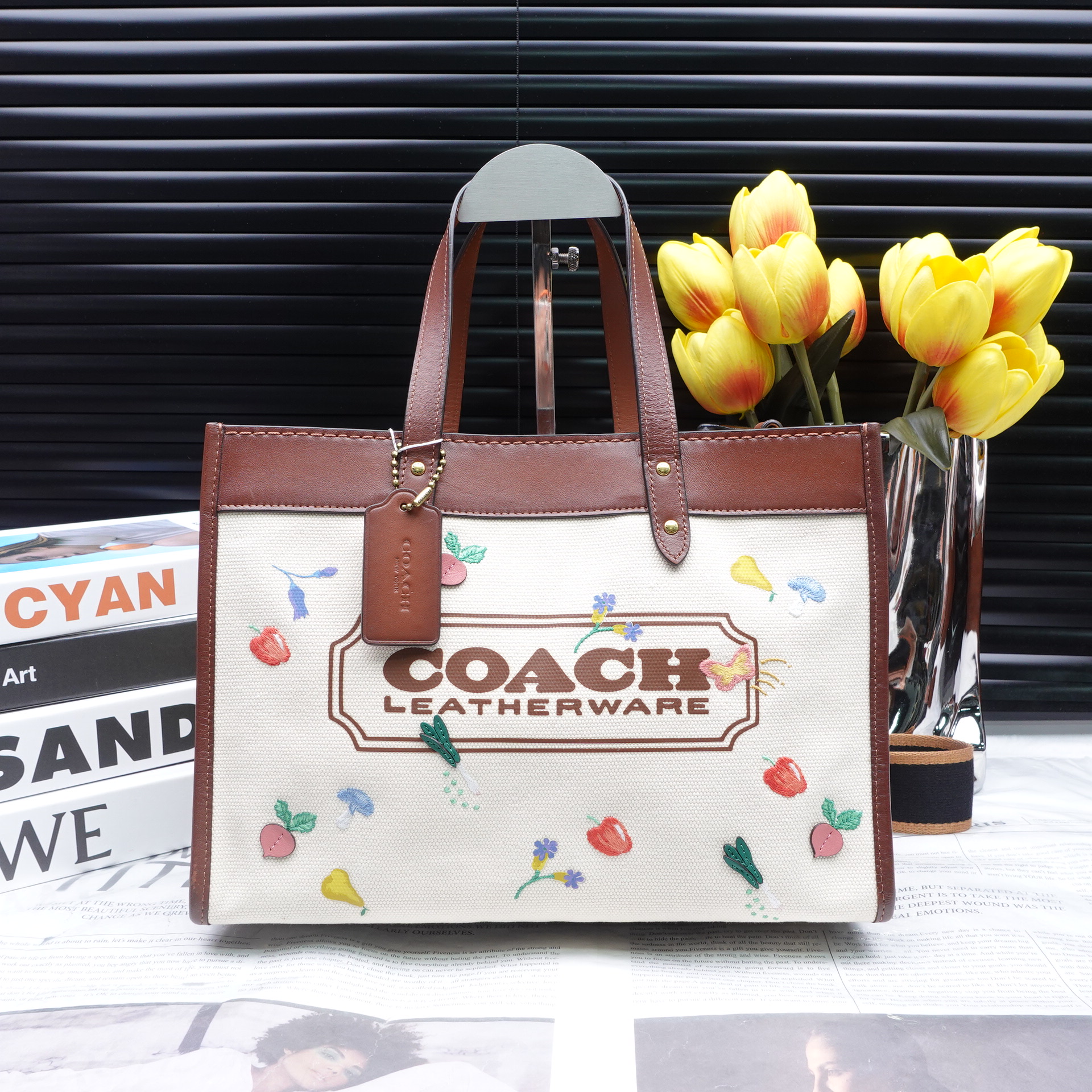 95新 COACH/蔻驰 单肩包/T10294836