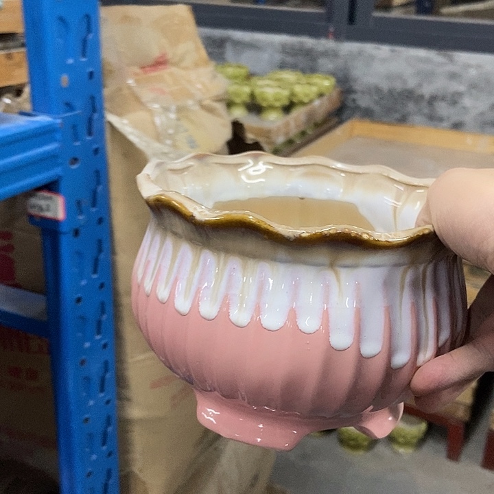 花盆单场满9.9发货18×12粉