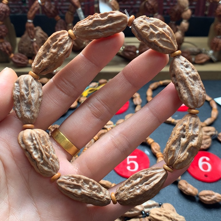 文玩核桃手串212金条异型