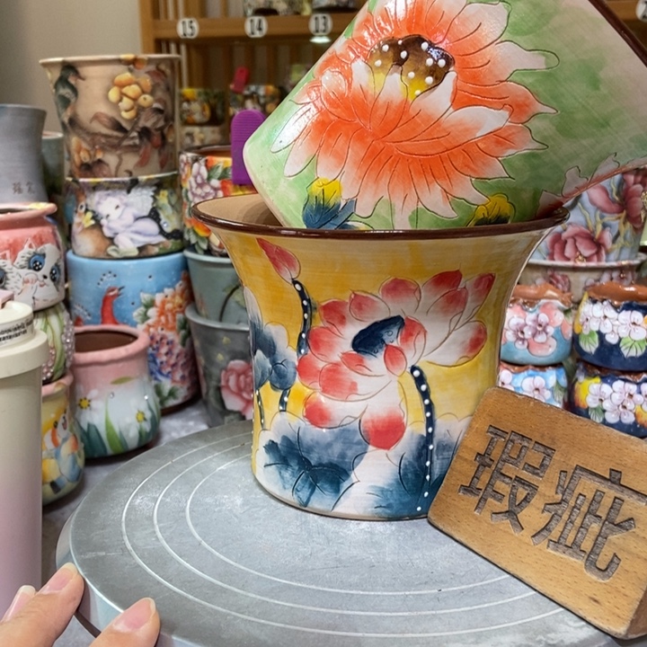 景德镇艺术手绘作品