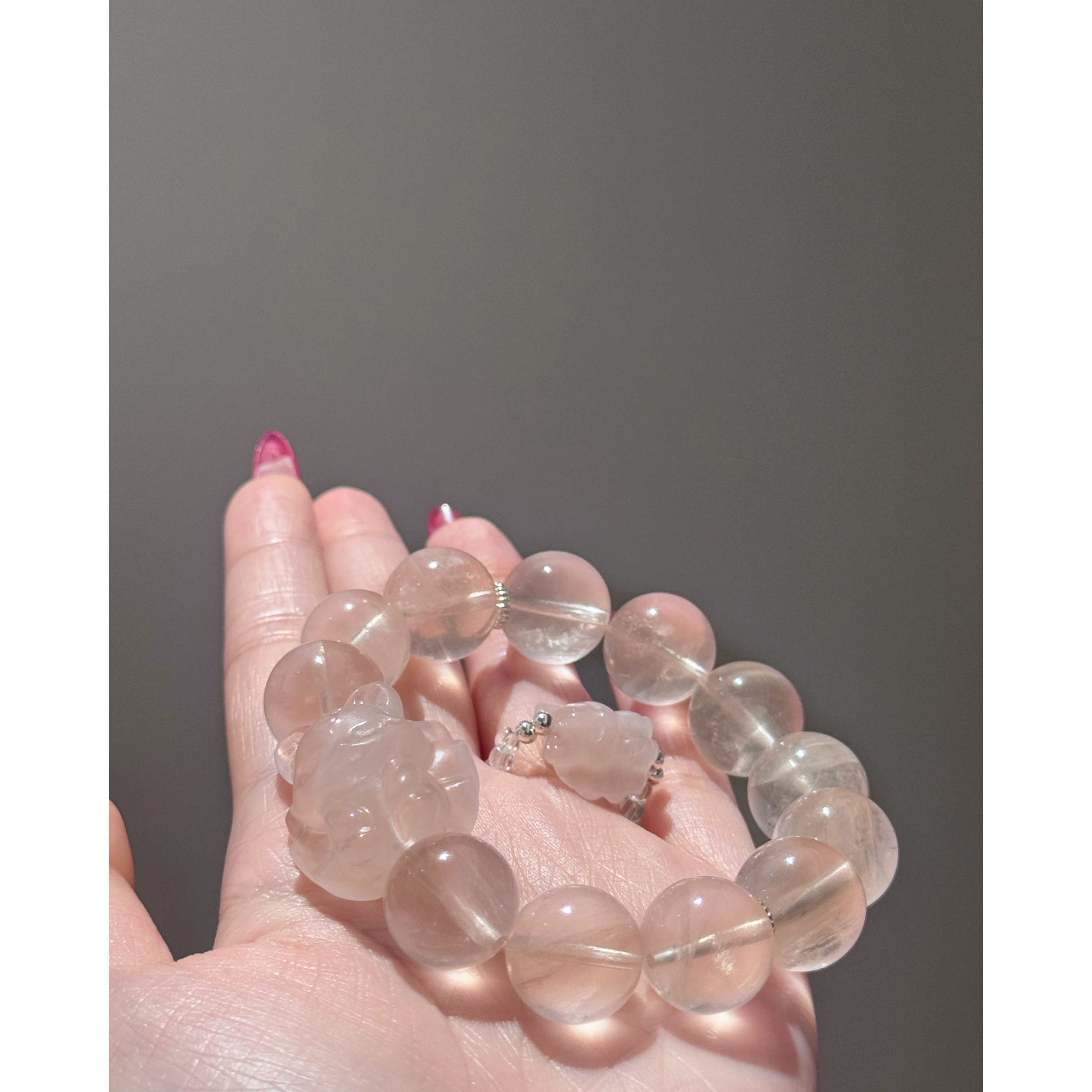 铜合金锆石手链 P1179  冰透手链