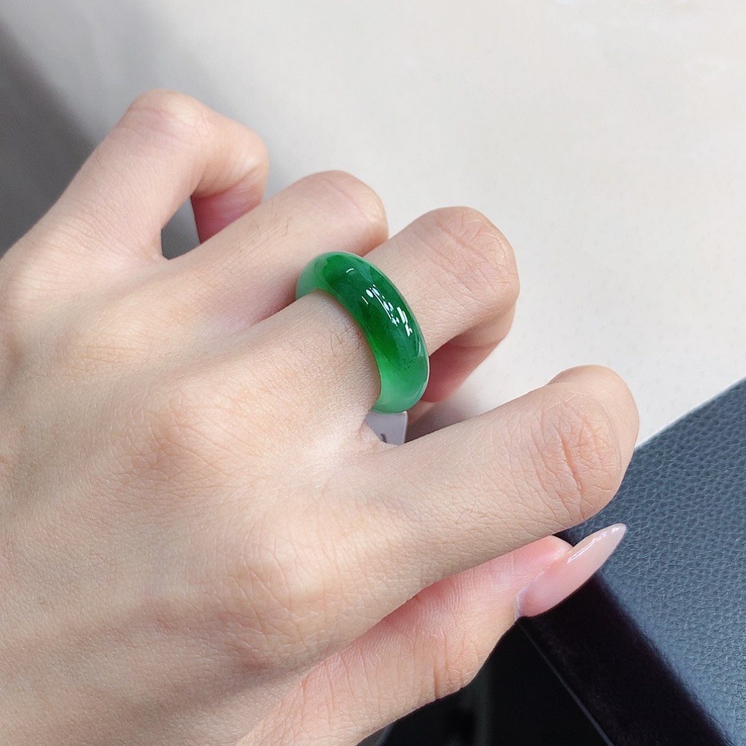 未镶嵌戒指翡翠11号