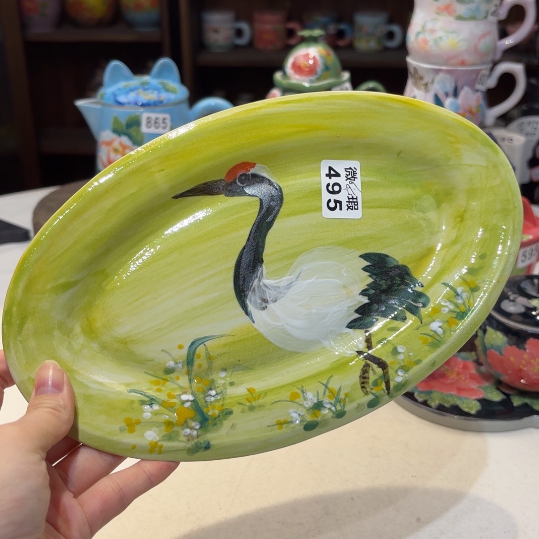 景德镇手绘高温釉下彩陶瓷茶具