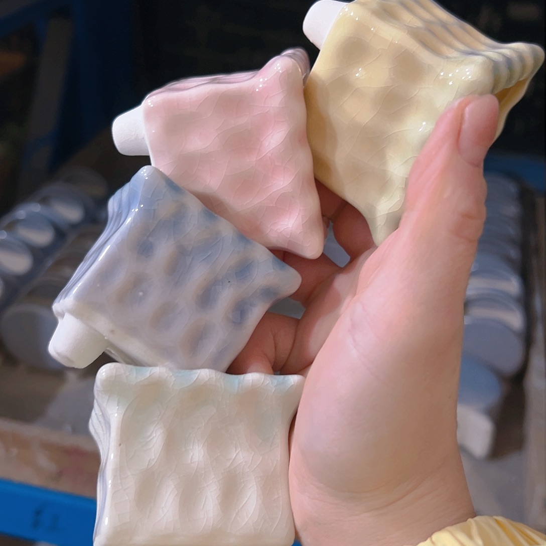 红陶陶瓷花盆满12包邮