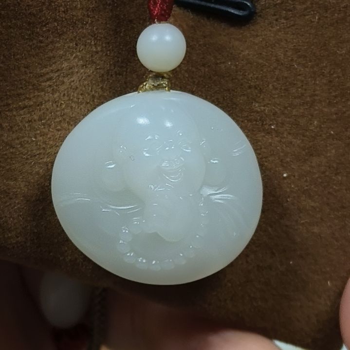 和田玉颈饰未镶嵌吉*