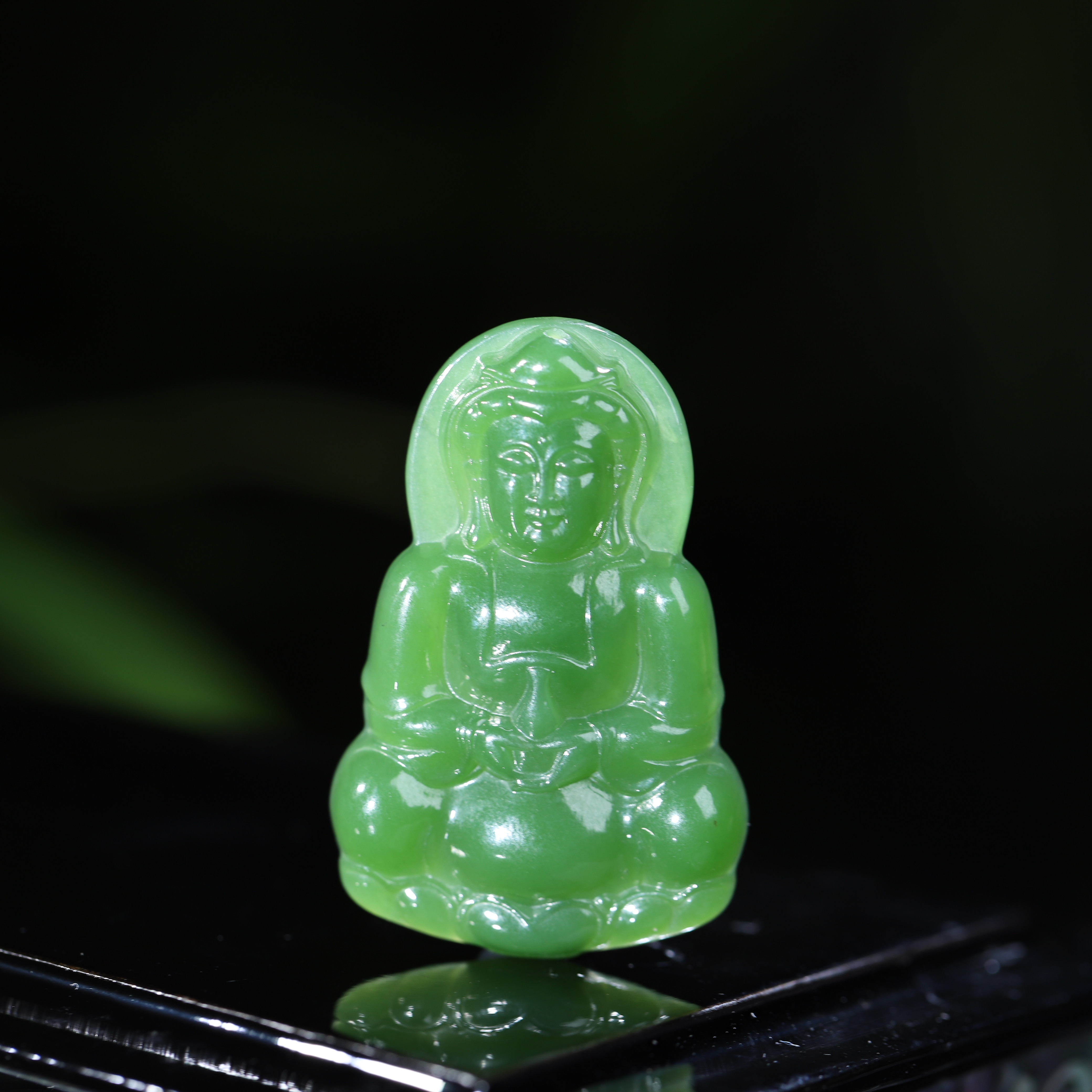 汪氏珠宝【央广】俄罗斯碧玉观音 3269-G9 多样性发其一