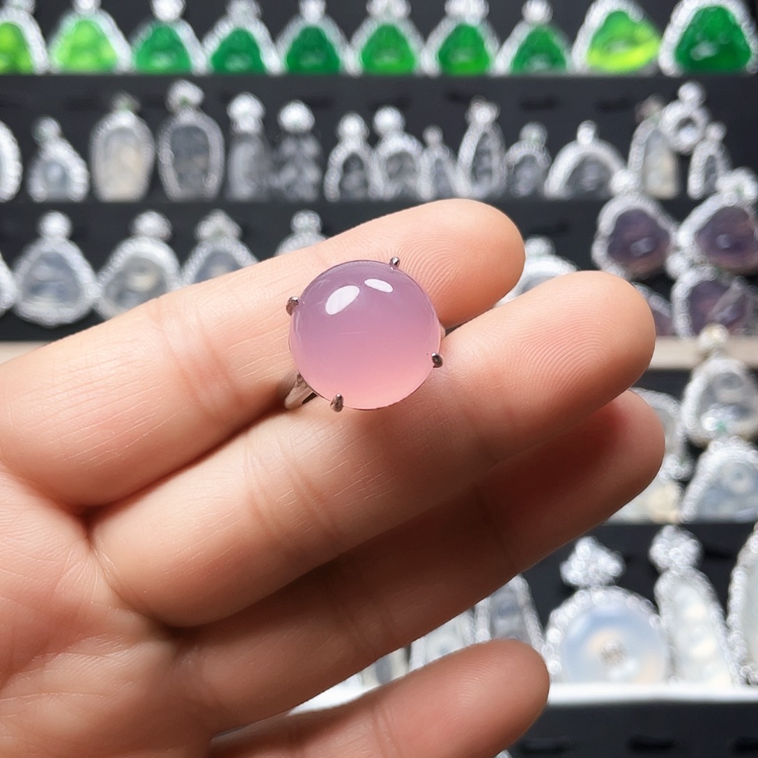 玛瑙/玉髓戒指合金