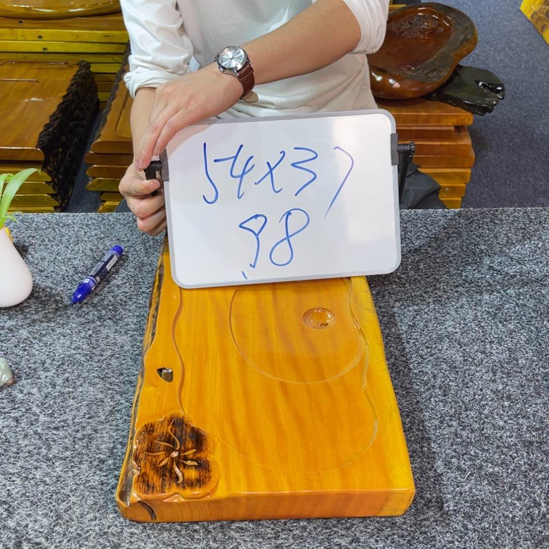 金丝楠木茶盘茶具