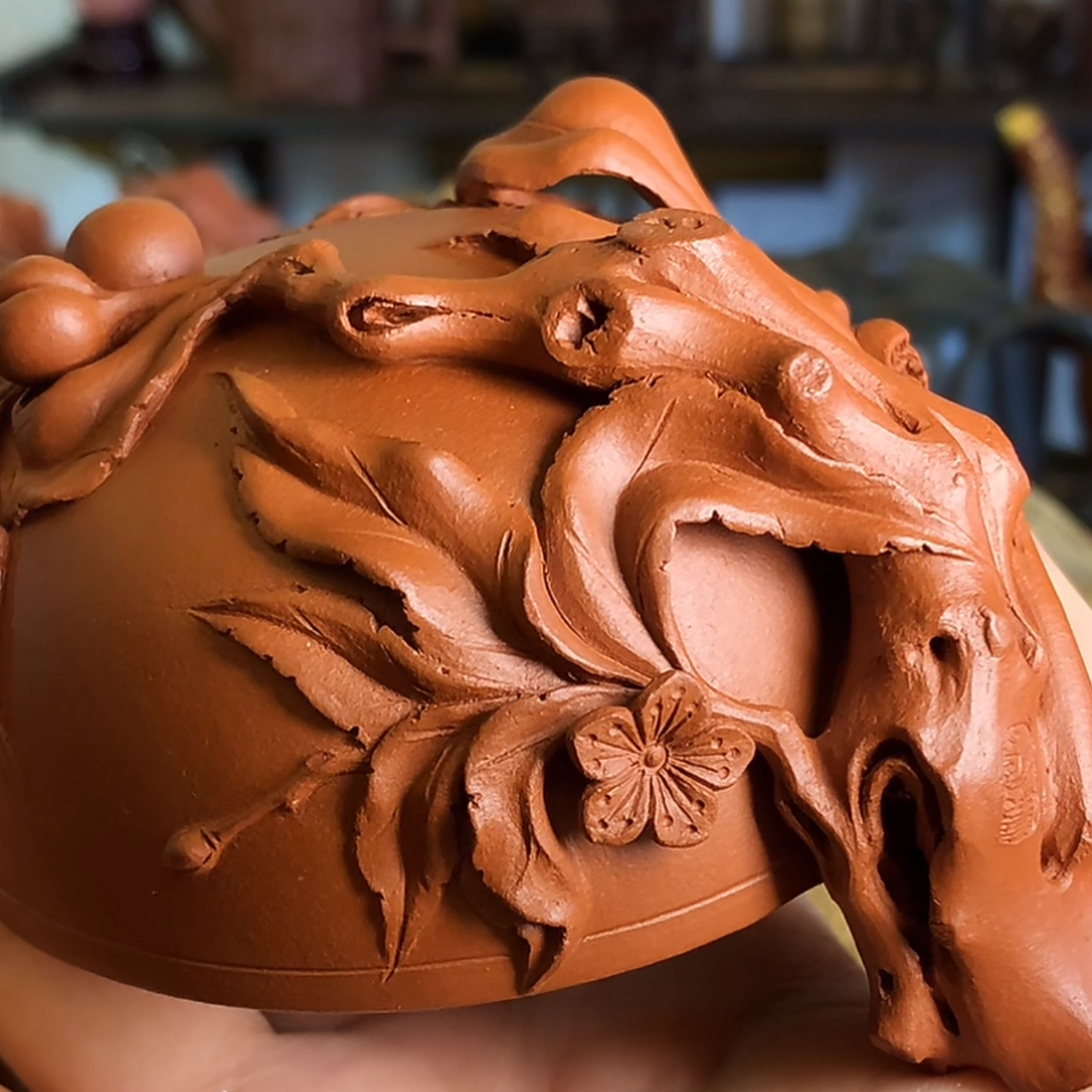 红皮龙泥圣司杯容量150毫升全手工制作