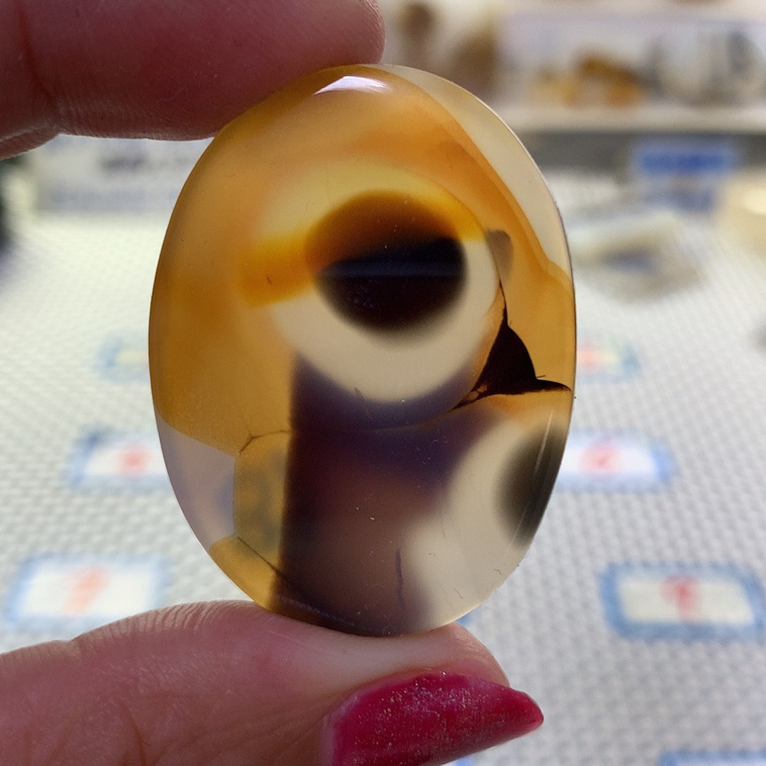 玛瑙/玉髓未镶嵌吊坠(不含链)