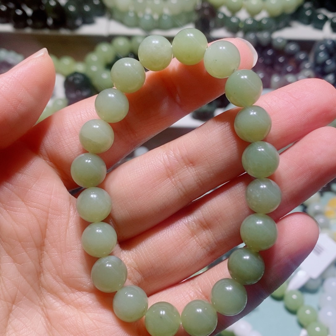 和田玉手链未镶嵌