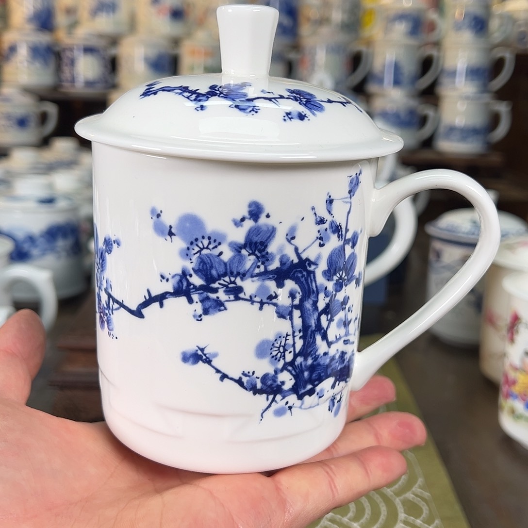 景德镇陶瓷办公杯高温