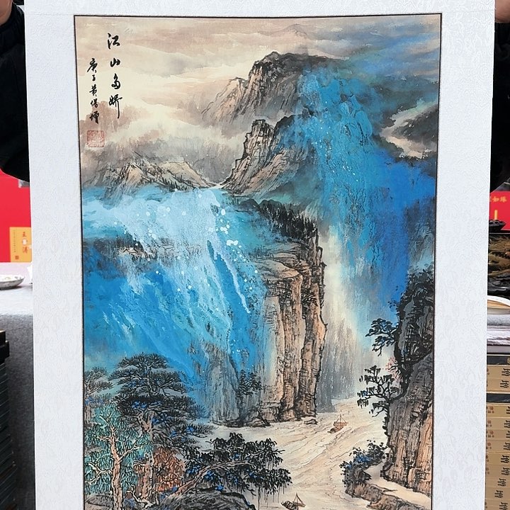 国画书法作品多次参加全国
