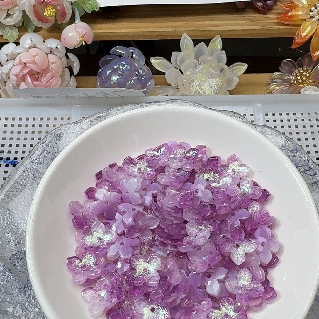 玻璃48号卡十绣球花