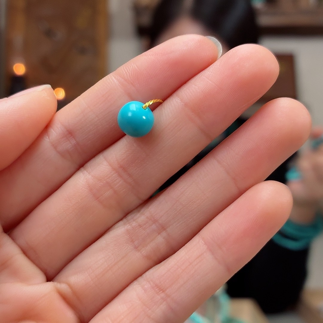 未镶嵌绿松石珠宝奇石