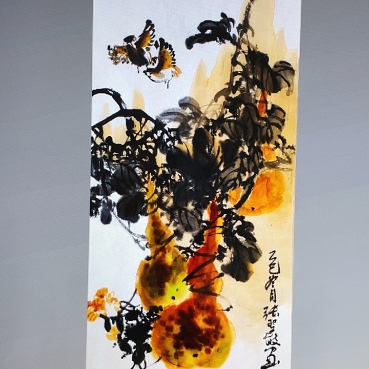 国画张圣敏先生纯手绘作品
