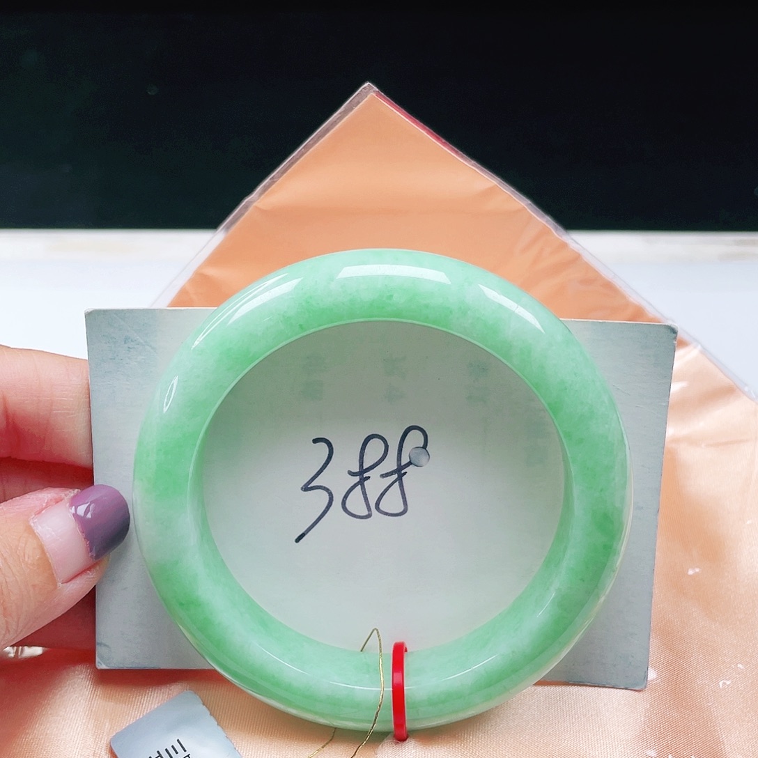翡翠未镶嵌手镯缅甸翡翠56
