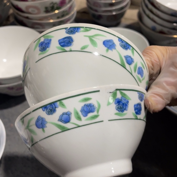 醴陵高温瓷釉上13.5厘米微瑕老瓷